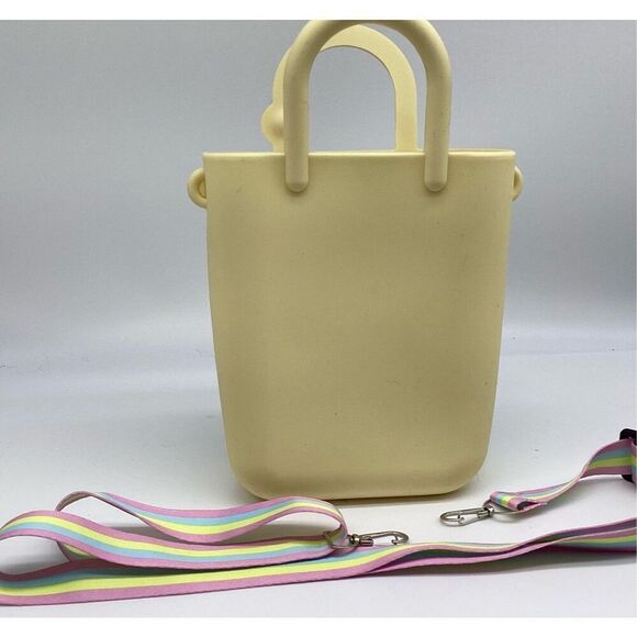 Yellow Rubber Hello Kitty Bag - Picture 3 of 3